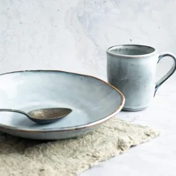 Plato hondo de gres Organic Collection