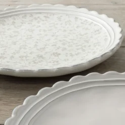 Plato postre irregular Artisan Collection de Laura Ashley