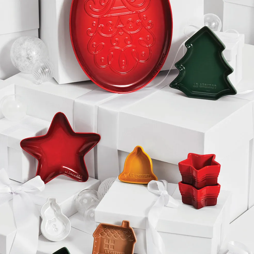 Platos Christmas Le Creuset