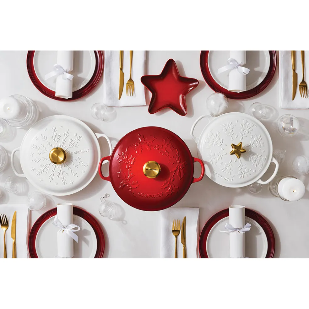 Platos Christmas Le Creuset