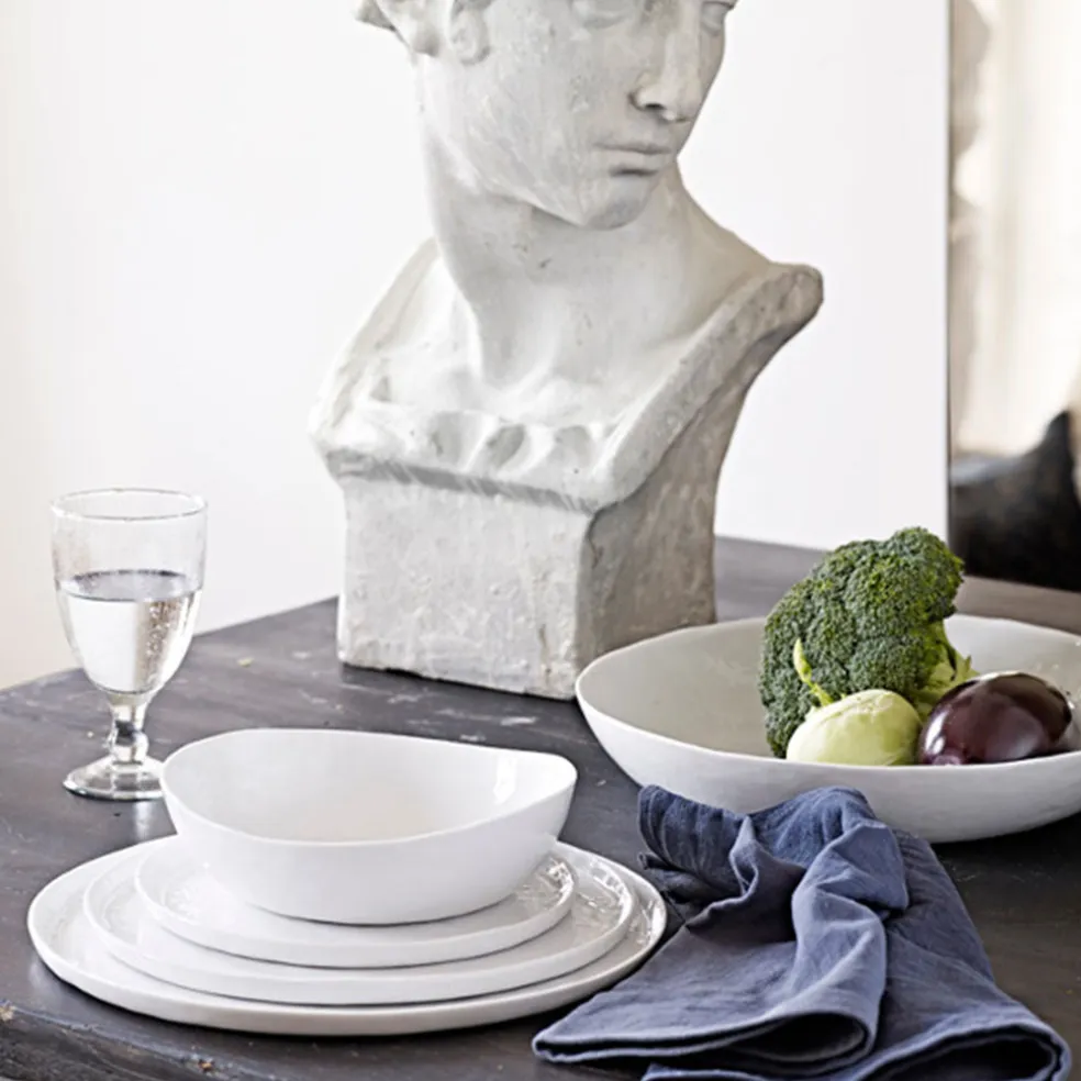 Platos de porcelana Bianca de Olsson & Jensen