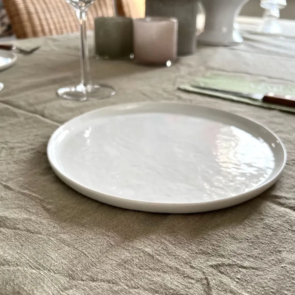 Platos de porcelana Bianca de Olsson & Jensen