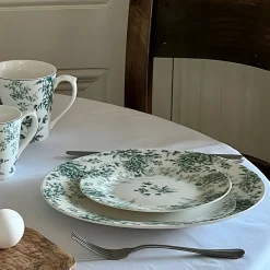 Platos de porcelana Bloemen Laura Ashley