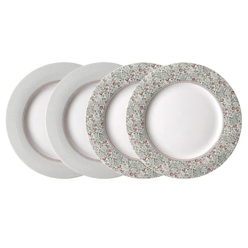 Platos de porcelana Wild Clematis Laura Ashley