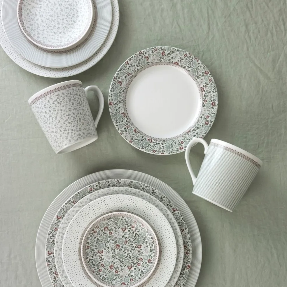 Platos de porcelana Wild Clematis Laura Ashley