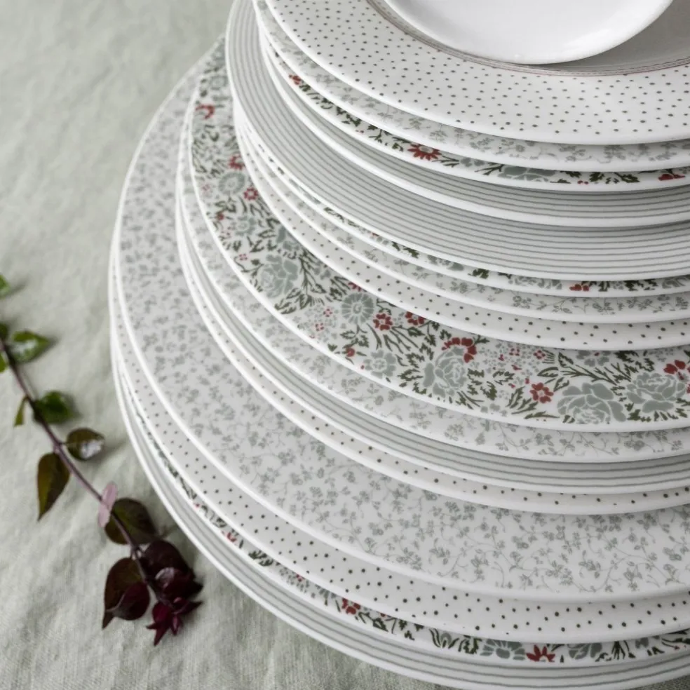 Platos de porcelana Wild Clematis Laura Ashley