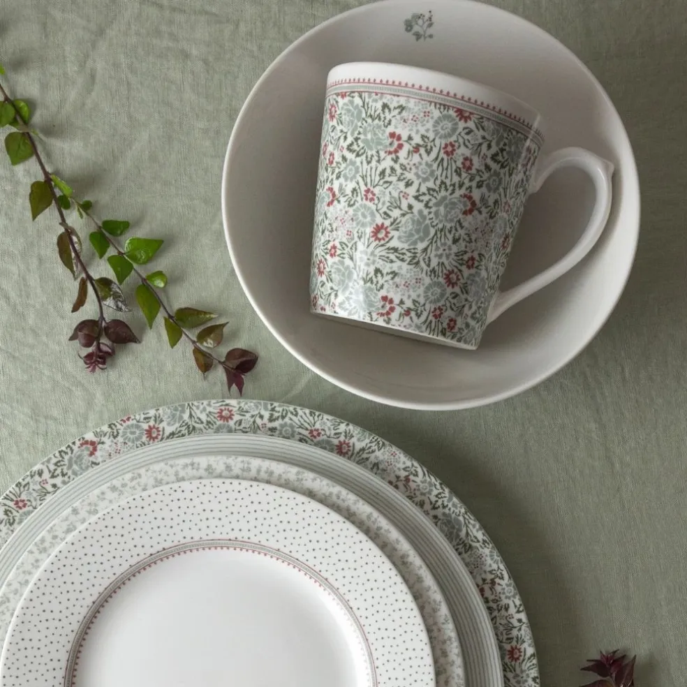 Platos de porcelana Wild Clematis Laura Ashley