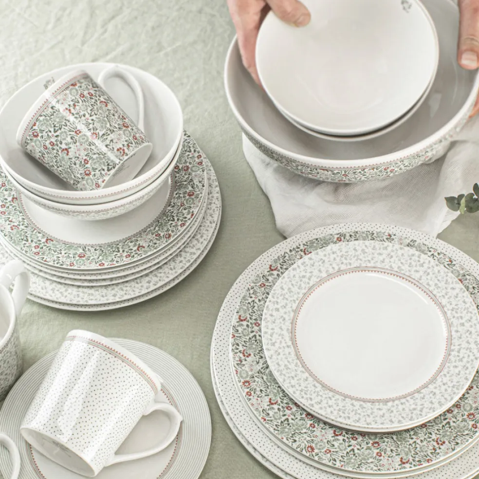 Platos de porcelana Wild Clematis Laura Ashley