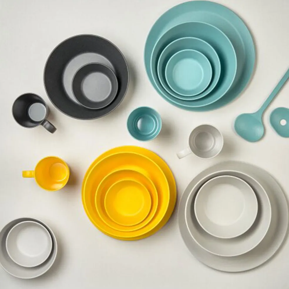 Platos de resina Bloom de Mepal