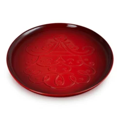 Plato tipo bandeja para servir Santa ¡Edición Especial Navidad! Le Creuset