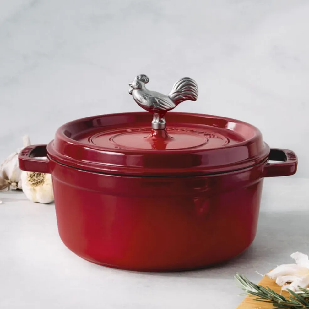 Pomo de acero inoxidable para cocotte Staub