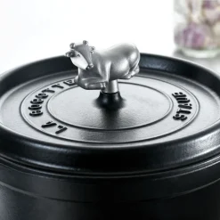 Pomo de acero inoxidable para cocotte Staub