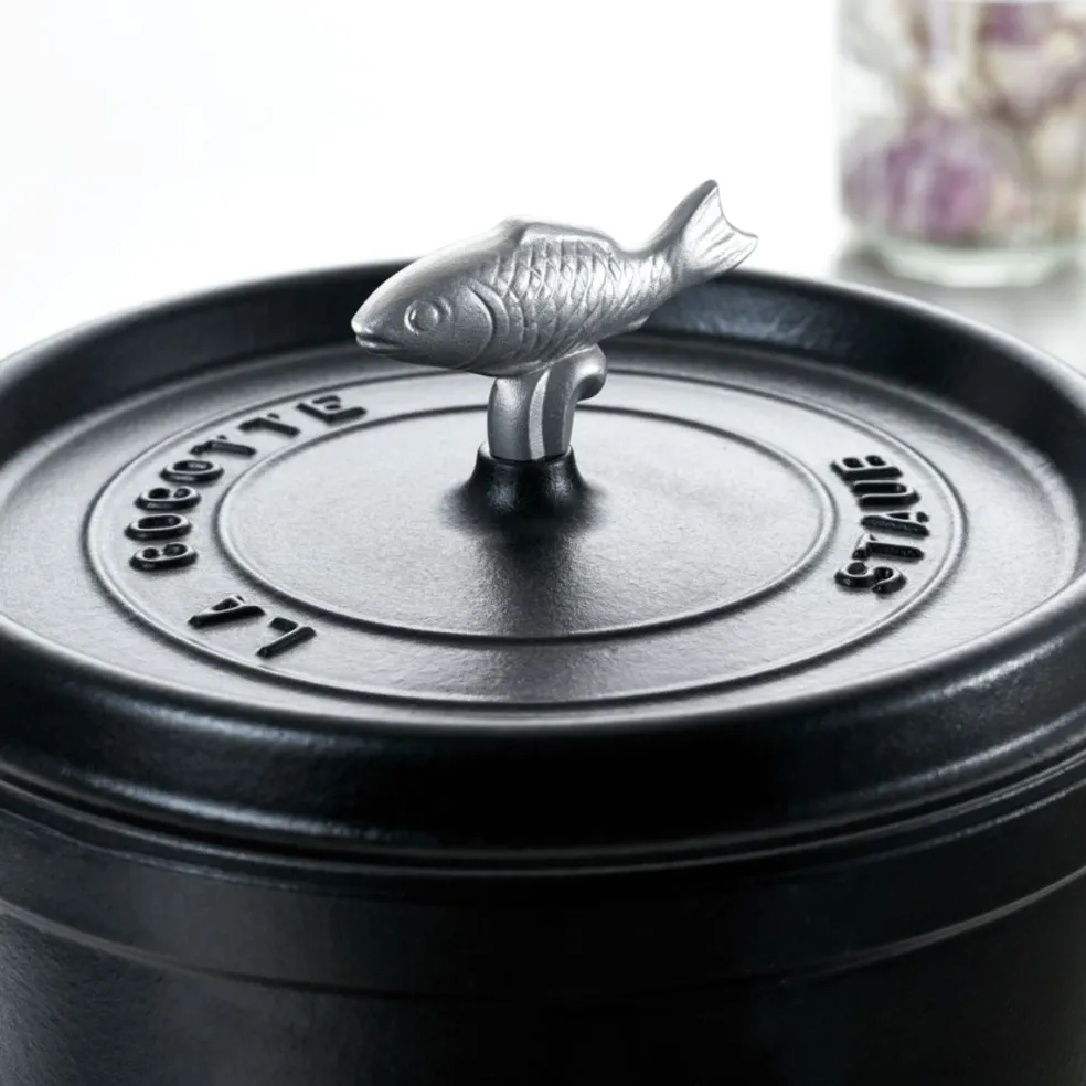 Pomo de acero inoxidable para cocotte Staub
