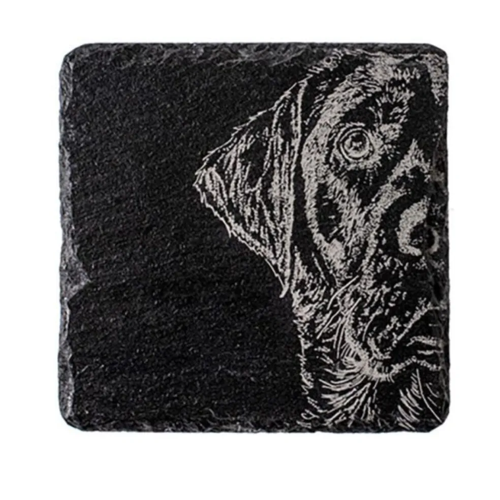 Posavasos individuales de pizarra Selbrae