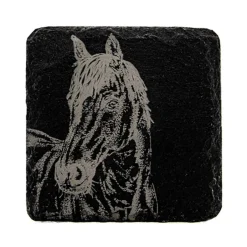 Posavasos individuales de pizarra Selbrae