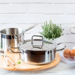 Pote de acero inoxidable Profesional de Bra