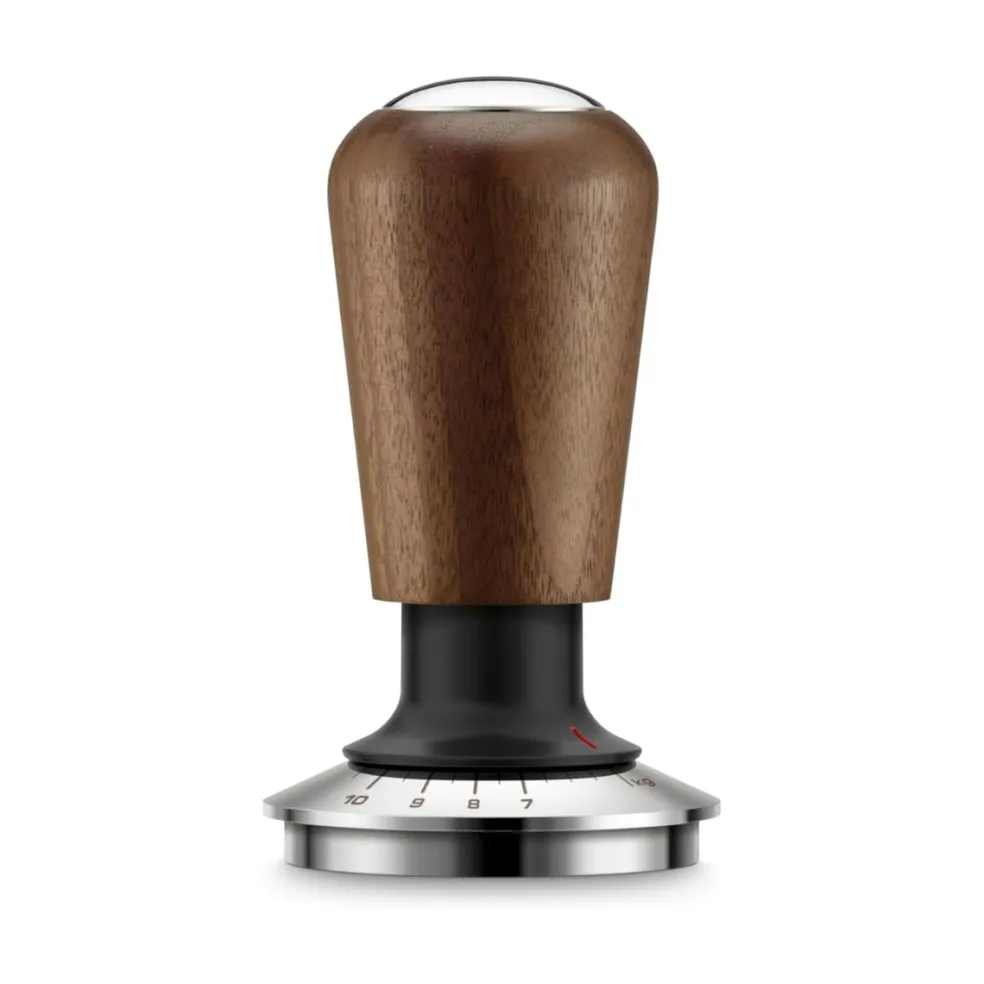 Prensador autonivelante de café con mango de madera Sage