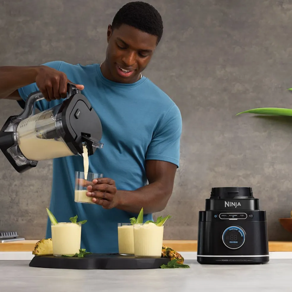 Procesador de alimentos y batidora de vaso 3 en 1 Detect Power Pro TB401 Ninja®
