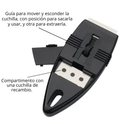 Rasqueta para vitrocerámica Küchenprofi