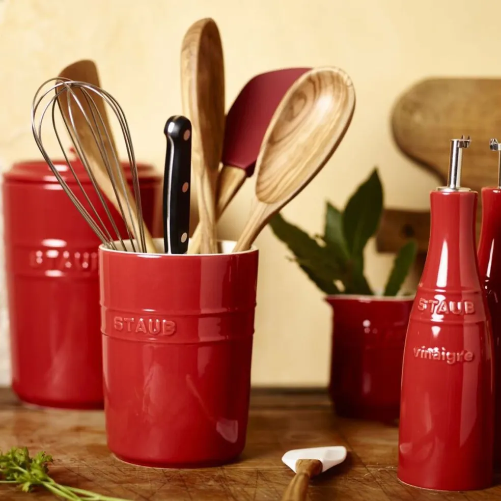 Recipiente cerámico para utensilios Staub