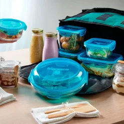 Recipientes de cristal con tapa Frigoverre Evolution de Bormioli Rocco