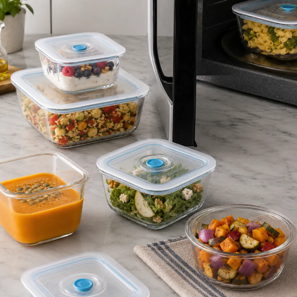 Recipientes de vidrio con tapa hermética Frigoverre Smart Bormioli Rocco