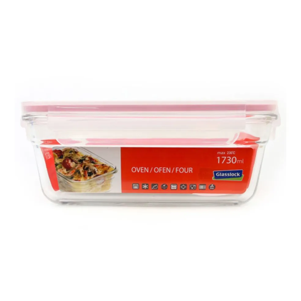 Recipientes herméticos de cristal aptos para horno Glasslock