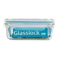 Recipientes herméticos de cristal rectangulares Glasslock