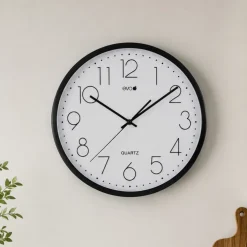 Reloj de pared con mecanismo de cuarzo Eva