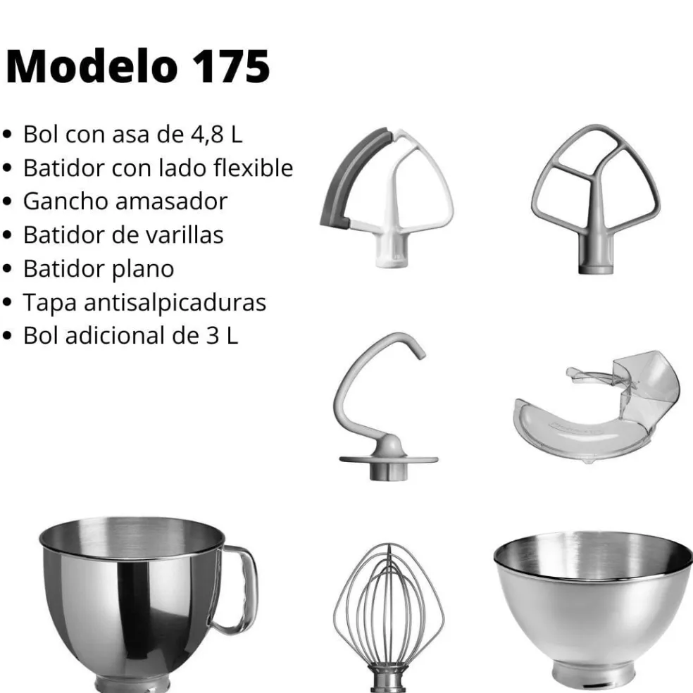 Robot de cocina KitchenAid ARTISAN Modelo 175 (5KSM175)