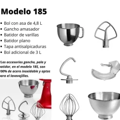 Robot de cocina KitchenAid ARTISAN Modelo 185 (5KSM185)