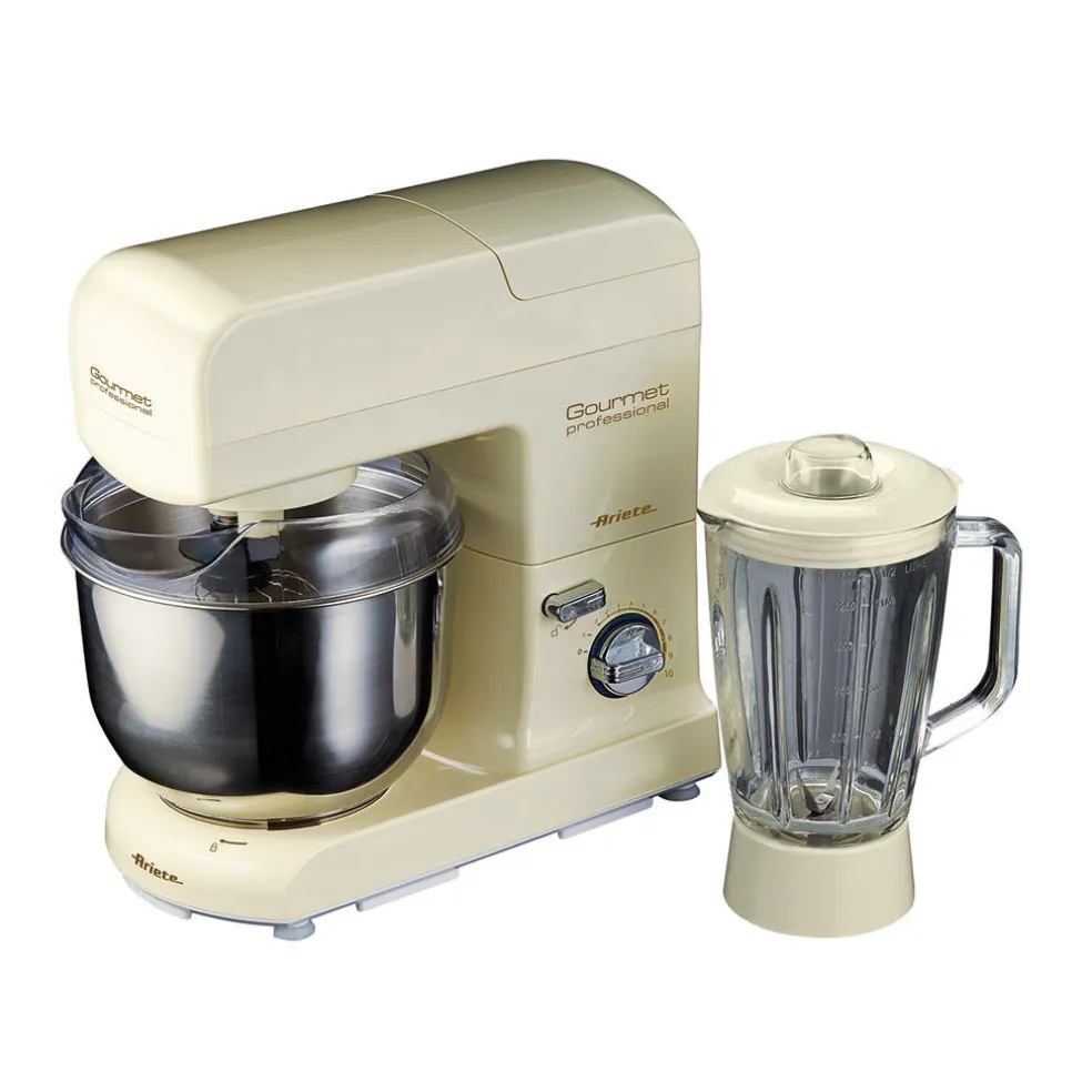 Robot de cocina 4.2l + Jarra de vidrio 1,5l Pastamatic Gourmet Edición 1950 Ariete
