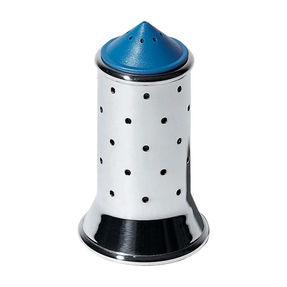 Salero Becco Blu de acero inoxidable Alessi