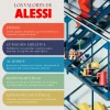 Salero de acero y plástico Alessi