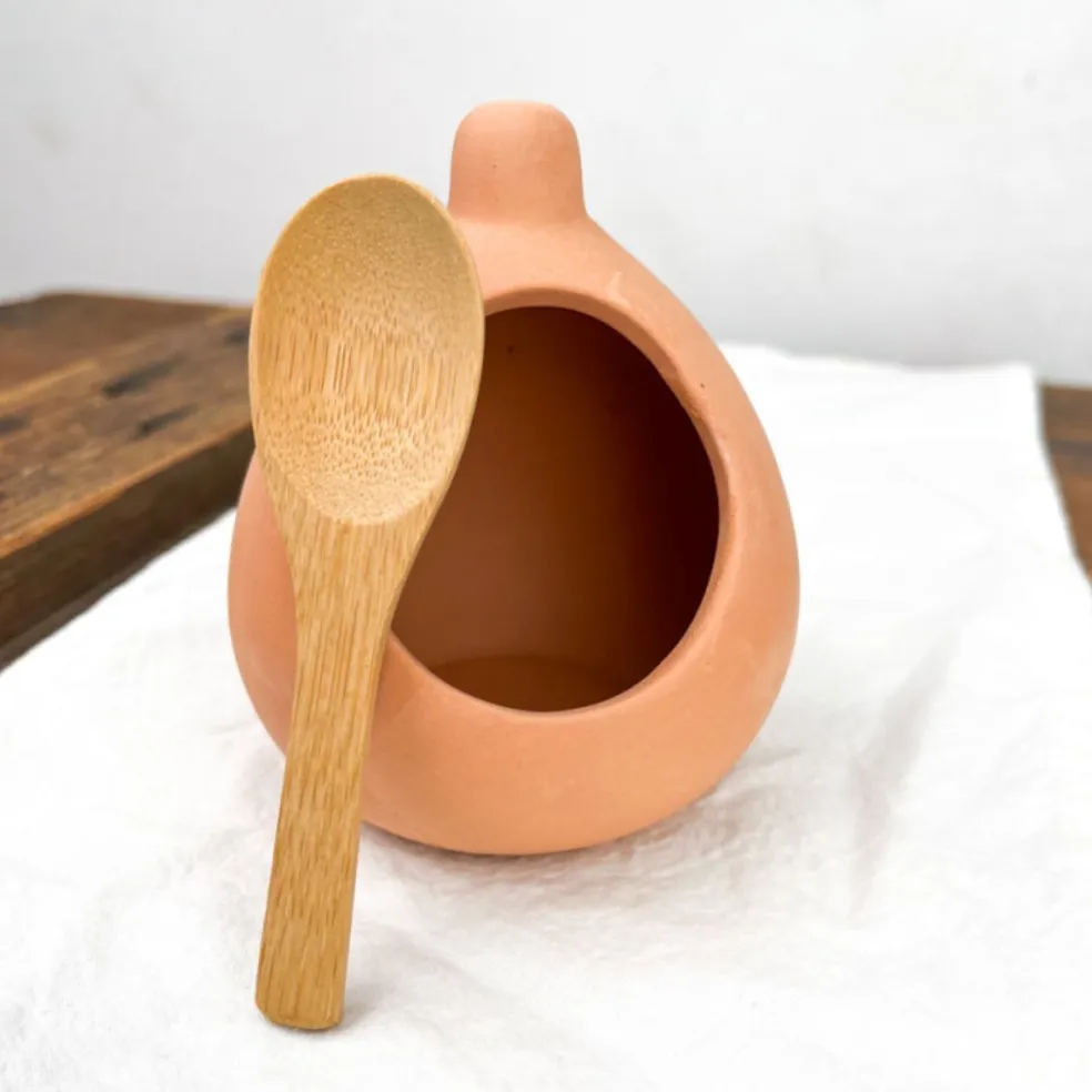 Salero de cocina de terracota Dexam