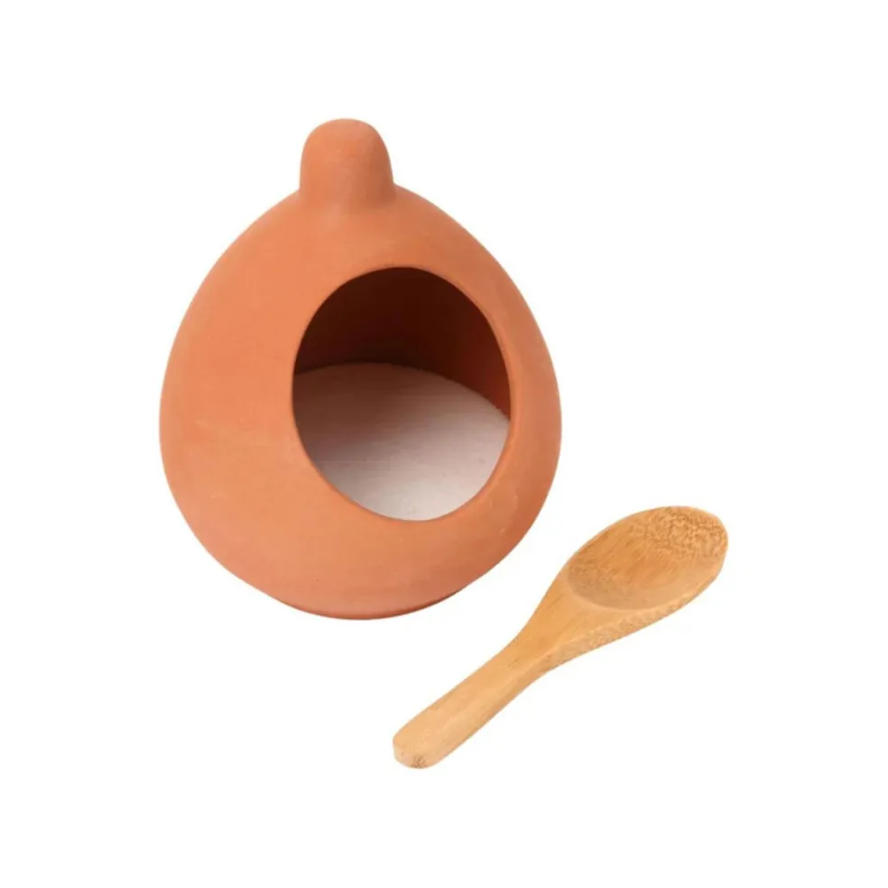 Salero de cocina de terracota Dexam