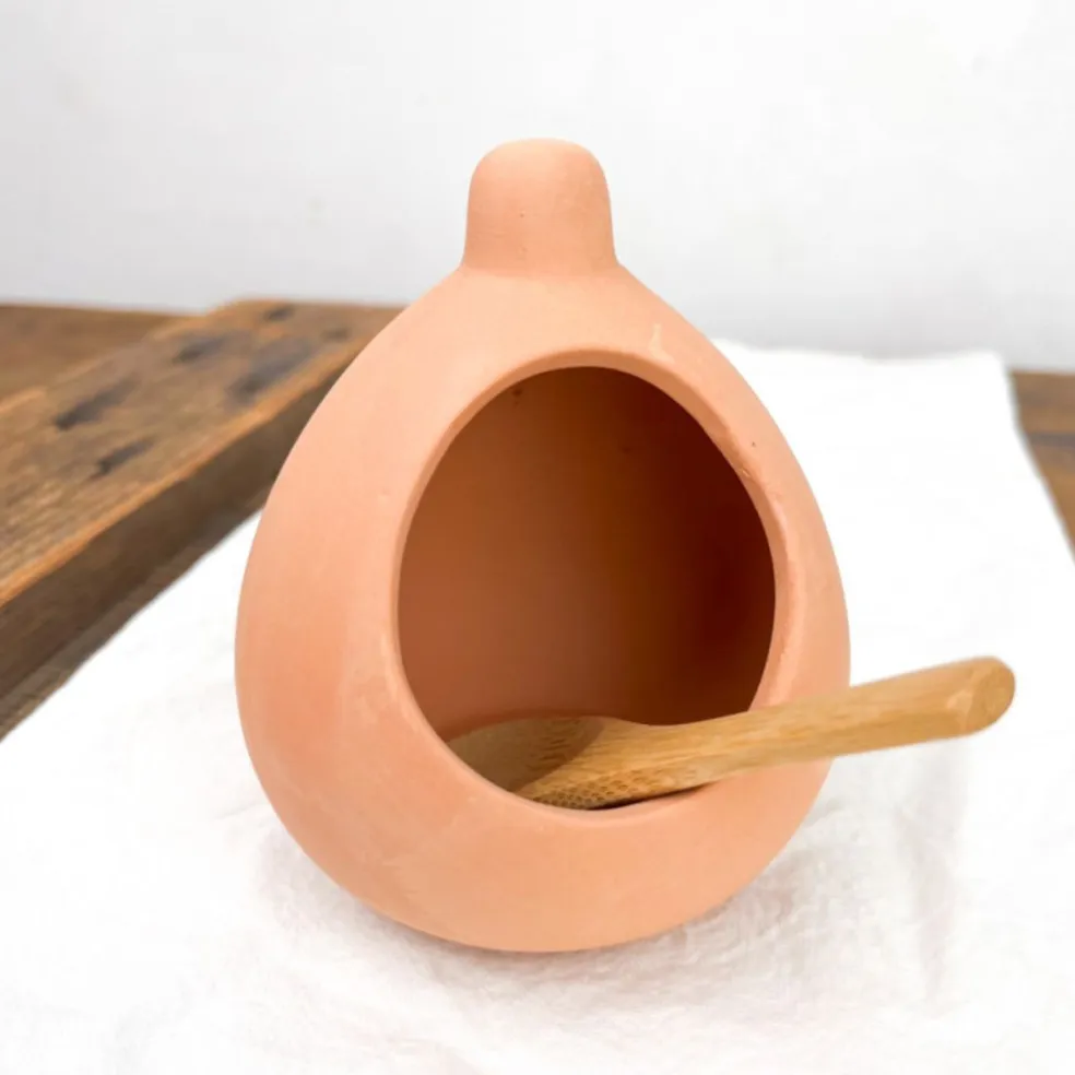 Salero de cocina de terracota Dexam