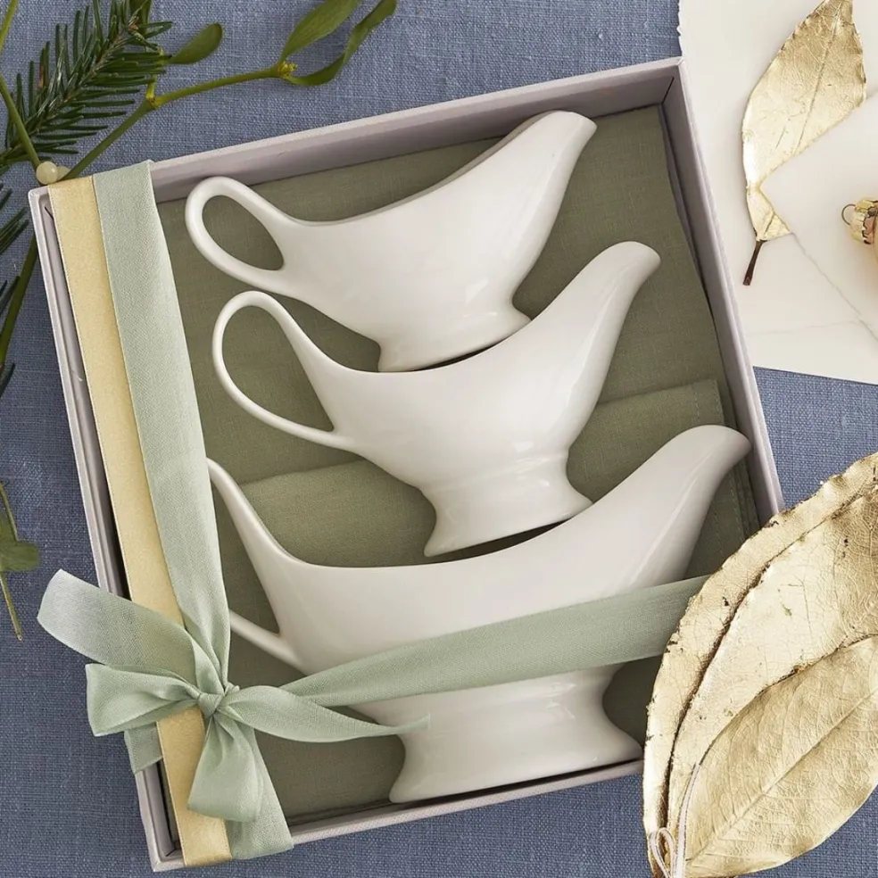 Salsera de porcelana Menage La Porcellana Bianca