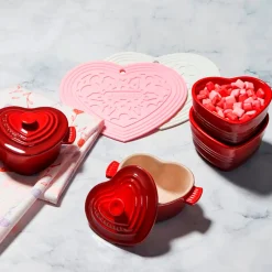 Salvamanteles corazón Le Creuset