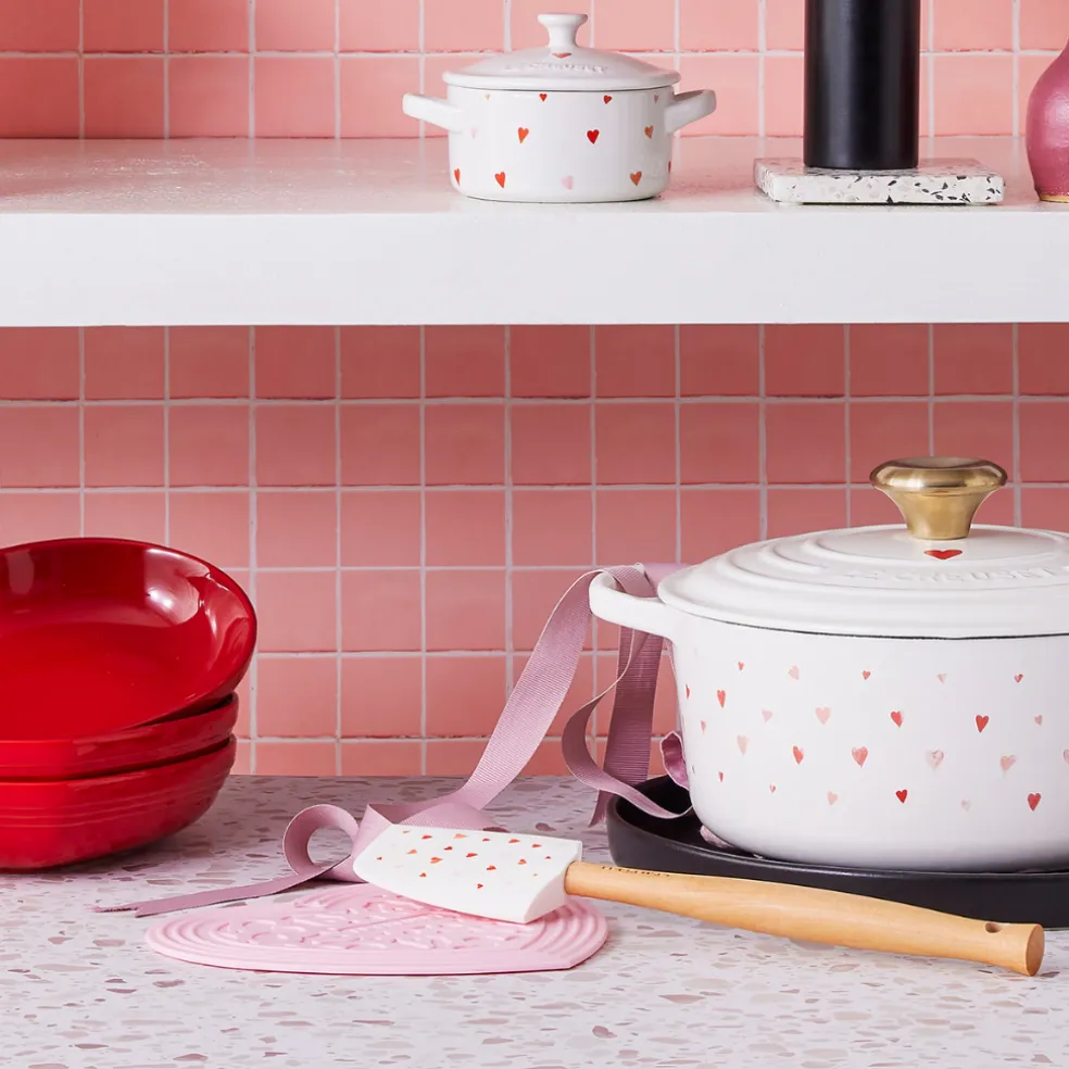 Salvamanteles corazón Le Creuset