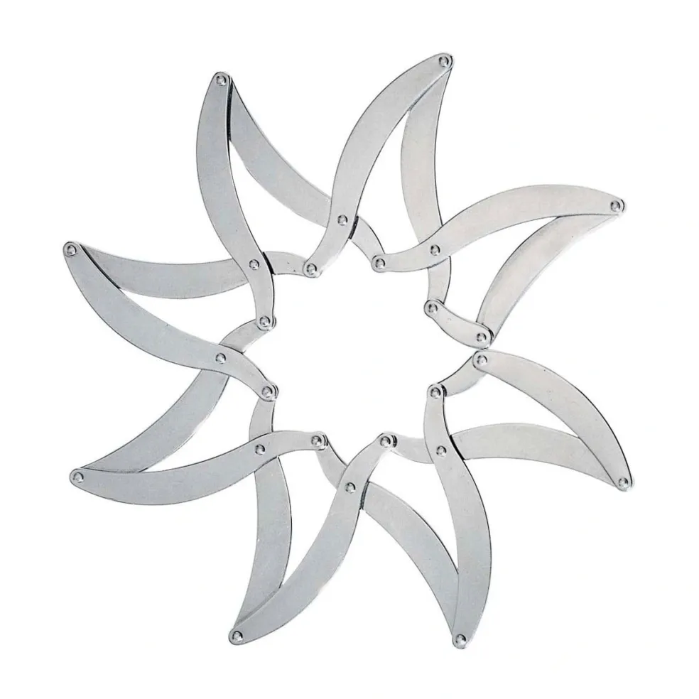 Salvamanteles extensible de acero inoxidable ¡Augh! Alessi