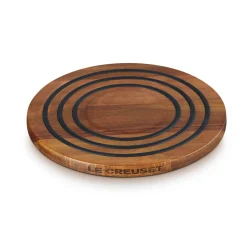 Salvamanteles magnético de madera Le Creuset