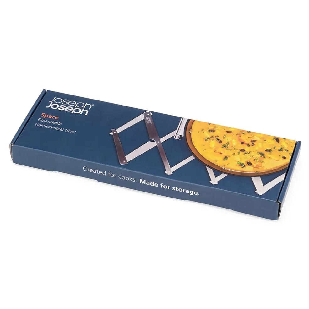 Salvamanteles plegable de acero inoxidable Space Joseph Joseph
