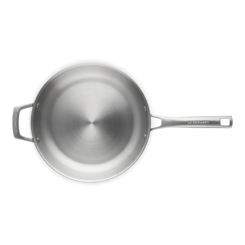 Sartén acero inoxidable tricapa Essential Le Creuset