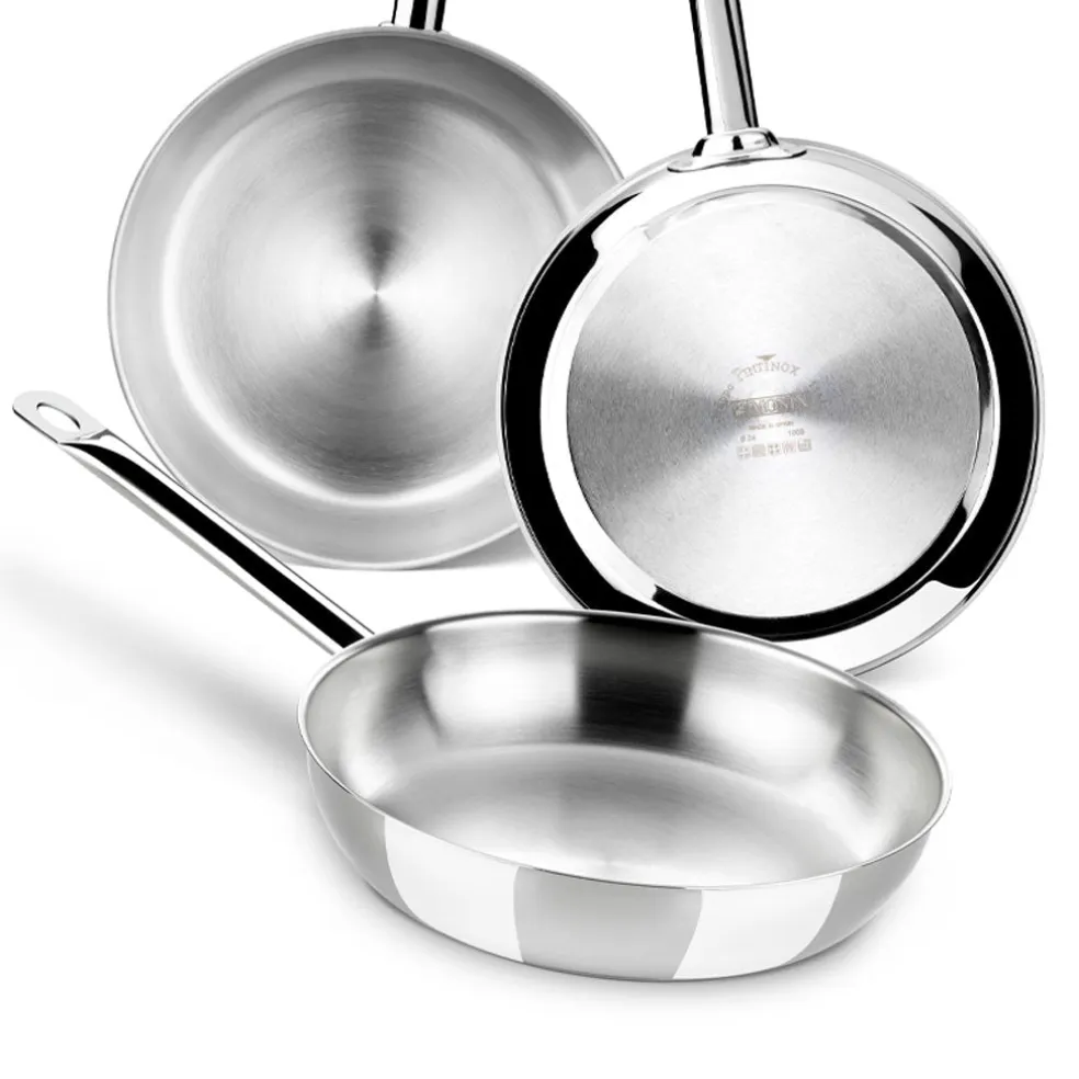 Sartén acero inox Profesional de Bra