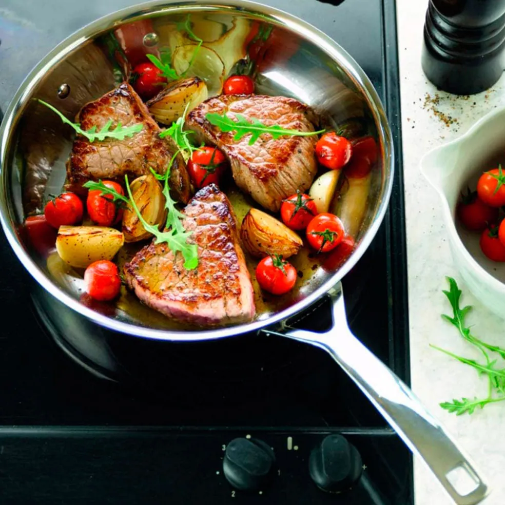 Sartén acero inox Tricapa Classic Le Creuset