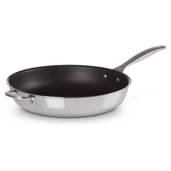 Sartén alta antiadherente 3-PLY con exterior inox Signature Le Creuset