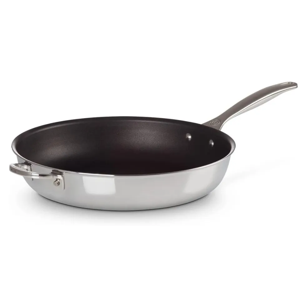 Sartén alta antiadherente 3-PLY con exterior inox Signature Le Creuset