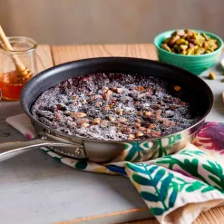 Sartén alta antiadherente 3-PLY con exterior inox Signature Le Creuset