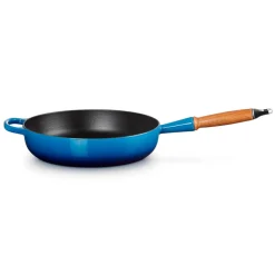 Sartén alta de hierro con mango de madera Le Creuset
